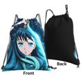thumbnail image 3 of Muichiro Tokito Drawstring Backpack Sport Gym Bag For Yoga Swimming Gymsack Sport Strap Pack Bag, 3 of 7