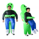 thumbnail image 3 of Ropa Inflable De Halloween MALUBERO Abrazo Fantasma Hombre Verde talla L, 3 of 3