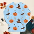 thumbnail image 5 of mgoYE Toddler Baby Girl Satin Pajamas Set Silk Halloween Pjs Button Top Long Pants Sleepwear Fall Clothes(Sky Blue,2-3 Years), 5 of 9