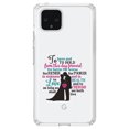 thumbnail image 1 of DistinctInk Clear Shockproof Hybrid Case for Google Pixel 4 (6.1" Screen) - TPU Bumper Acrylic Back Tempered Glass Screen Protector - To Have & To Hold From This Day Forward, 1 of 1