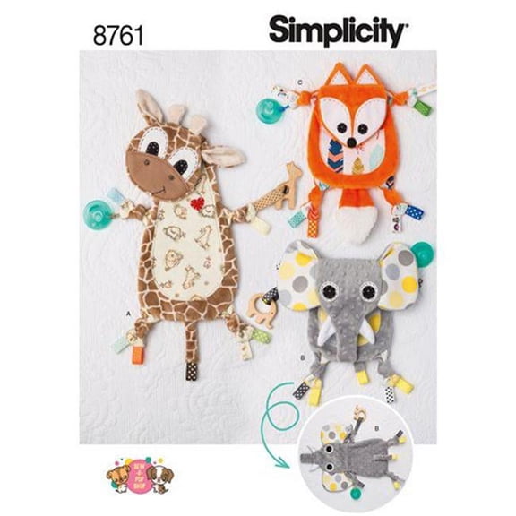 Simplicity Infants' One Size Sensory Blanket Pattern, 1 Each