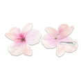 thumbnail image 3 of Unique Bargains 2 Pcs Hair Clip Elegant Flower Hair Clips for Women Pink, 3 of 5