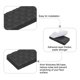 thumbnail image 3 of Almohadillas para Muebles, Almohadillas Adhesivas de EVA 30mm x 15mm Negras 16Pcs, 3 of 5