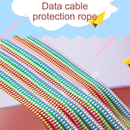 Xinyolin Protective Cover 1.4m Drop Resistance PC Cool Stylish Data Cable Protector Shell for iPhone for Android