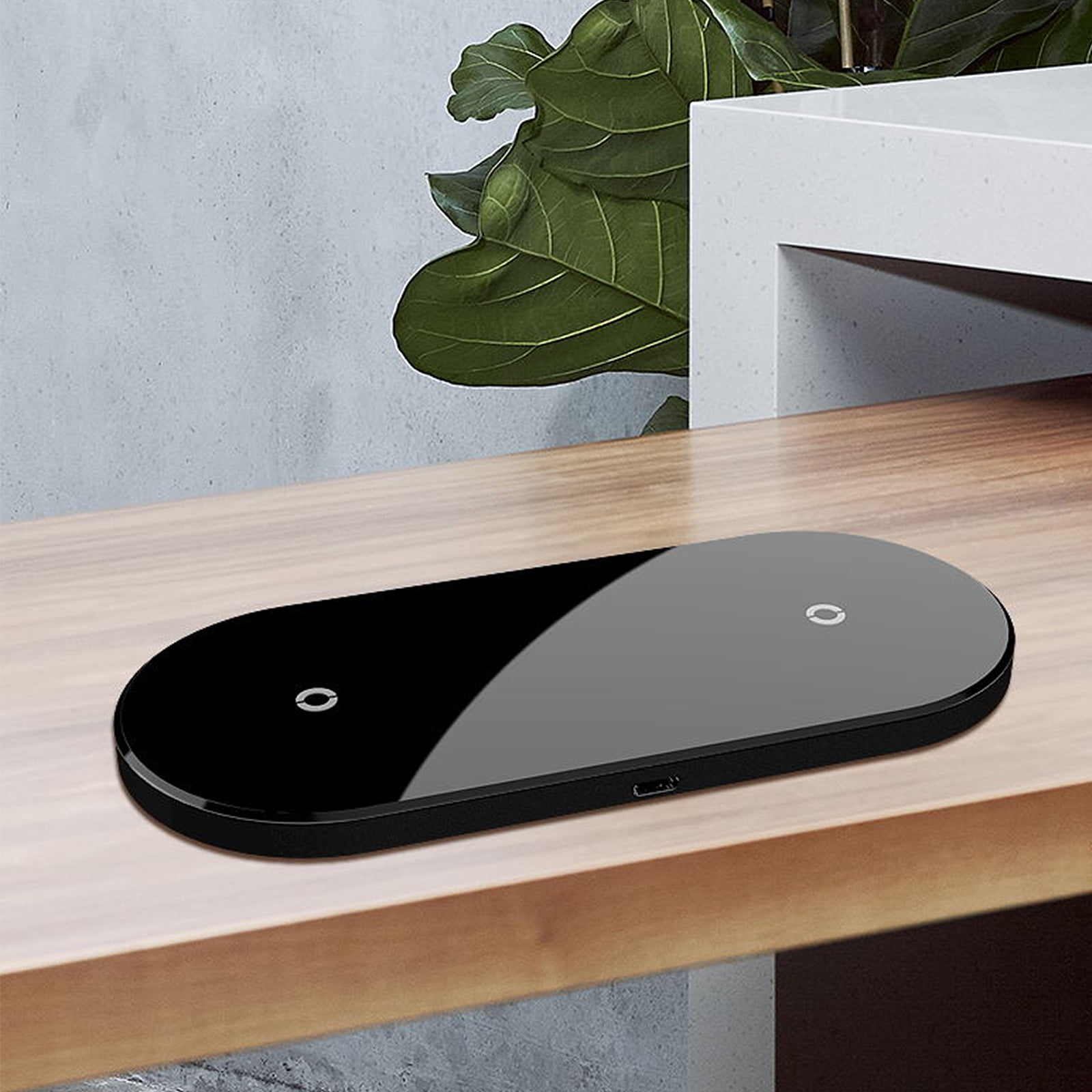 Amdohai in Dual Wireless Charger 10W Fast Charging Pad