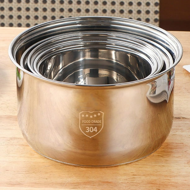 Stainless Steel Inner Pot For Multifunctional Rice Cookers. A Replacement Option That Swaps Out Your Old Pot