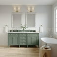 thumbnail image 4 of James Martin Vanities 650-V72-BNM-3VSL Brittany 72" Double Basin Poplar Wood Vanity Set -, 4 of 7