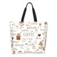 thumbnail image 1 of Easygdp Coffee Bolsas Tote para Mujer, Bolsos de Hombro para Viaje, Bolsos de Mano de Gran Capacidad para Compras y Trabajo, 1 of 8