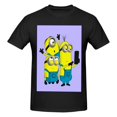 thumbnail image 3 of Minions Men'S Basic Short Sleeve T-Shirt， Moisture Wicking, Odor Protection, Sizes S-6xl, 3 of 8
