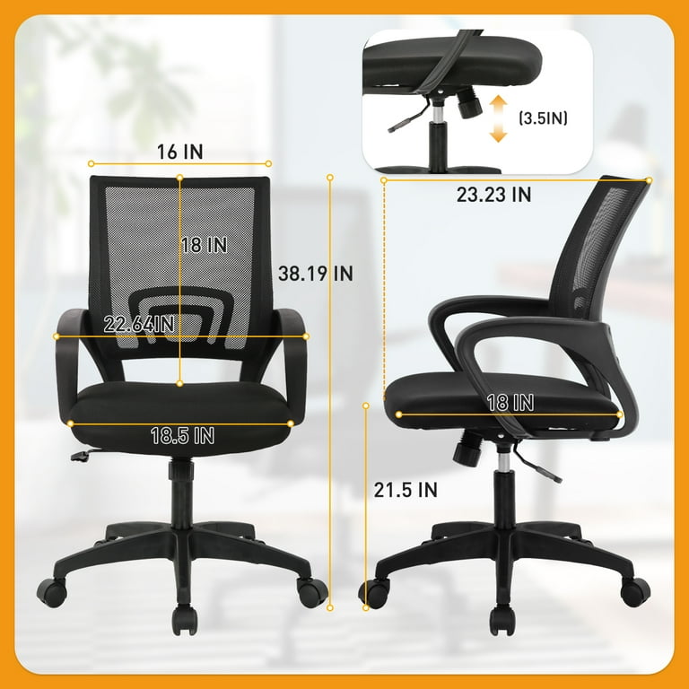 Furniture of America Tomi Stainless Steel Black Ergonomic Furniture of America Tomi Stainless Steel Black Ergonomic