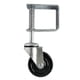 thumbnail image 2 of 4 Inch Duty Rubber Mute Loaded Gate Door Wheel Caster Wheel, 2 of 4