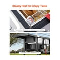 thumbnail image 6 of Propane Deep Fryer - Dual Tank 16QT Commercial Fryer, Stainless Steel, Foldable Table, Dual Basket - Outdoor Floor Standing Fryer for Restaurant & Home, 6 of 9
