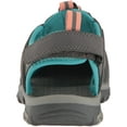 thumbnail image 3 of Hi-Tec Kids' Cove Sandal Grey/Blue/Papaya - 31502, 3 of 8