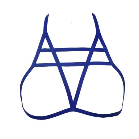 

Dido Cupless Bra Erogenous Premium Material Unique Design Underwear Brassiere Impressive Tight Bond Passionate Fashion Lingerie royalblue