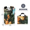 thumbnail image 5 of Abstract Pigment Painting Laundry Basket with Handles 50L Collapsible Laundry Hamper for Bathroom Bedroom Laundry Room, 5 of 7