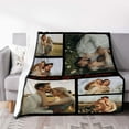 thumbnail image 5 of Custom Blanket with Photos Customized Blanket Personalized Blanket Gifts for Mom, Dad,Christmas, Birthday(1-Photo, 72 * 54in), 5 of 6