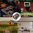 thumbnail image 5 of JahyElec Rodent Repellent for Car Engines, 4 Pack Ultrasonic Mouse Repellent Under Hood Pest Control Repeller for Squirrel & Rat Deterrent to Keep Rodents Out of Vehicle Wiring Garage Attic, 5 of 5