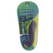 One Pair Women's Size 6-10 Penguin Massaging Comfort Gel Arch Supports Medium