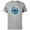 Athletic Heather, variant on Disney Lilo & Stitch Holiday Circle Stitch Happy Hanukkah - Short Sleeve Cotton T-Shirt for Adults - Customized-Black