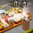 thumbnail image 5 of EXHUMKY Collapsible Wash Basin Sushi Bamboo Tube Chocolate 1Pack, 5 of 5