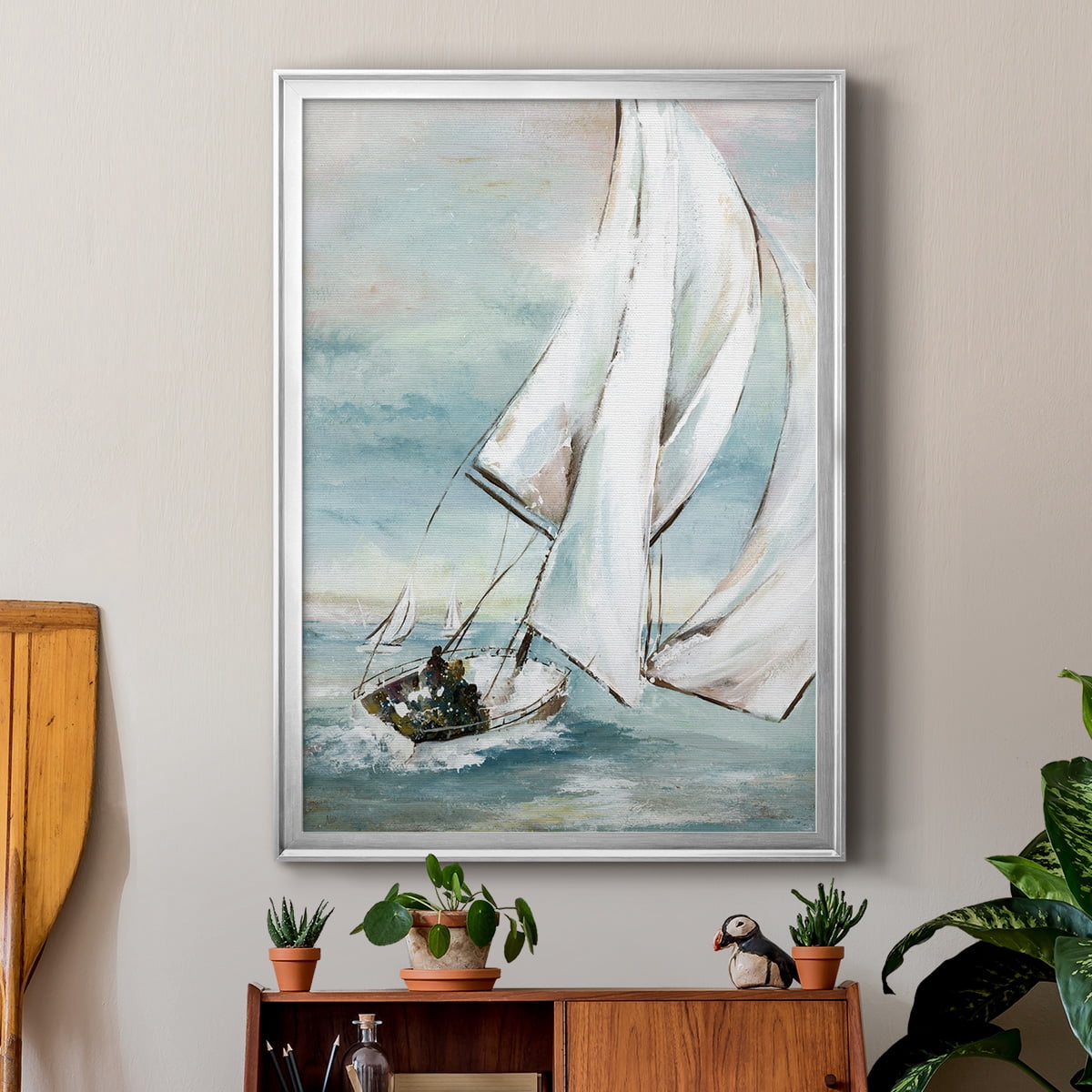 Setting Sail Premium Classic Framed Print - Ready to Hang
