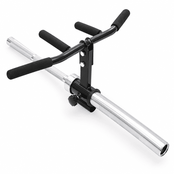 Multi-Grip T Bar Row Attachment for 1-Inch Standard & 2-Inch Olympic Barbells