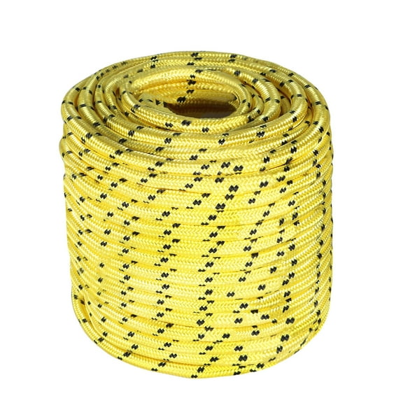 Labwork 1/2"x100' Heavy Duty Double Braid Polyester Rope Sling 5500Lbs Tensile STRENGTH
