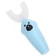 thumbnail image 4 of Tipo Cepillo de dientes blanqueador, Cepillo de dientes eléctrico en forma de U Cepillo de dientes de silicona con forma de dientes Cepillo de dientes eléctrico para niños Claridad notable, 4 of 8