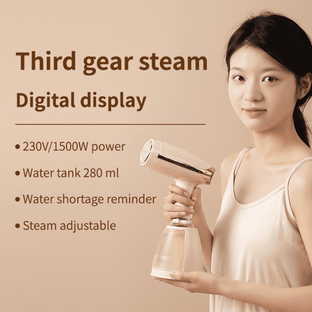 Handheld Hanging Ironing Machine,Steam Powered Small Household Portable Ironing Tool, Flat Ironing Hanging Ironing High-Power Wrinkle Removal Ironing Machine
