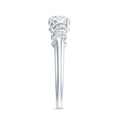 thumbnail image 3 of Rosec Jewels Designer Diamond Engagement Ring (Lab Grown) - 1 Carat - 6 mm - EF-VS Quality, 18K White Gold, US 4.00, 3 of 8
