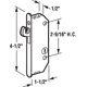 thumbnail image 2 of Cerrojo de Embutir Prime-Line E 2171 de Acero con Ranura Vertical para Llave, 2 of 2