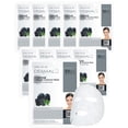 thumbnail image 1 of Mascarilla facial DERMAL Charcoal Collagen Essence x10 - Purificante de poros, 1 of 7