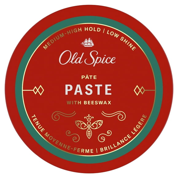 Old Spice Hair Styling Texturizing Paste for Men, Medium to High Hold, 2.22 oz