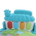 thumbnail image 4 of BIMZUC Baby Gyms Play Mat Infant Activity Play Piano Tummy Time Mat with Hanging Rattles Monkey and Owl Pattern, Multicolor, 4 of 9