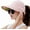 Pink, variant on Sun Hats for Women Wide Brim UV Protection Sun Hat Summer Beach Packable Visor