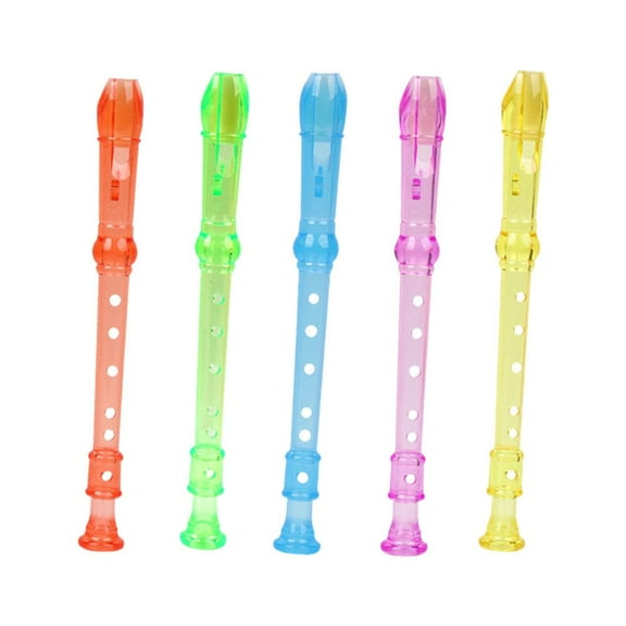 QHUDLV Mini Soprano Flute Clarinet,6 Hole Musical Toy,Kids Sound Instrument