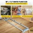 thumbnail image 2 of VEVOR Planing Sled 64 in Woodworking Router, 800W, 110V, Electric Fixed Base, 2 of 9