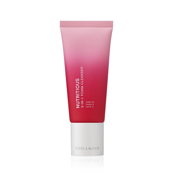 Estee Lauder Nutritious 2-in-1 Foaming Face Wash Cleanser and Mask, Travel Size 2 oz