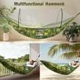 thumbnail image 4 of AUOSHI Camping Hammock Double & Single Portable Hammocks for Outdoor, Backpacking, Travel, Hiking, 4 of 8
