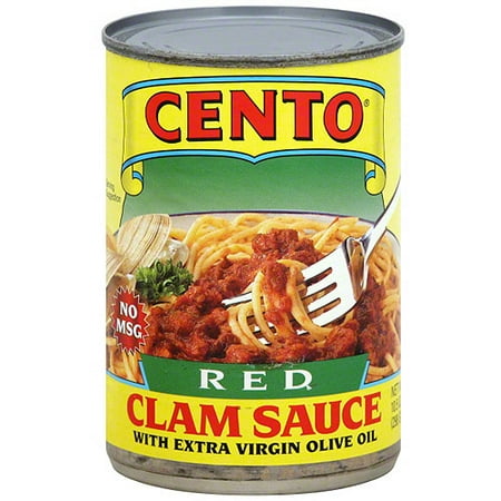 Cento Red Clam Sauce, 10.5 oz (Pack of 6) (Best Clam Sauce For Pasta)