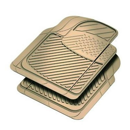 70901 Truck Front Rubber Floor Mat - Black