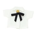 thumbnail image 3 of 1:12 Figura de acción Ropa Tops de verano Camisa de moda Camisa de vestir Traje de cubierta para Blanco, 3 of 9