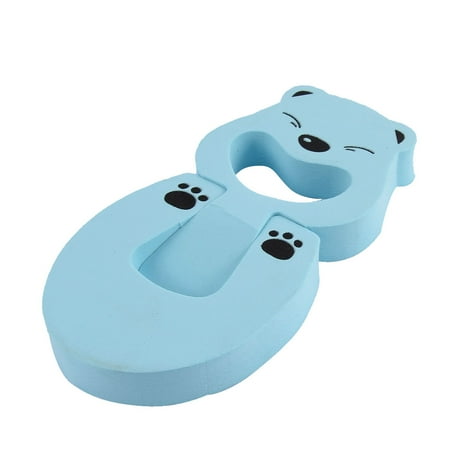 - Cartoon Animal Shape Finger Protector Door Stopper Lock Guard Blue