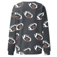 thumbnail image 3 of WILLBEST essentials Hoodies Nouveau Pull à Col Rond Imprimé pour Femmes, Manches Longues de Rue, Hoodies Hoties, 3 of 4