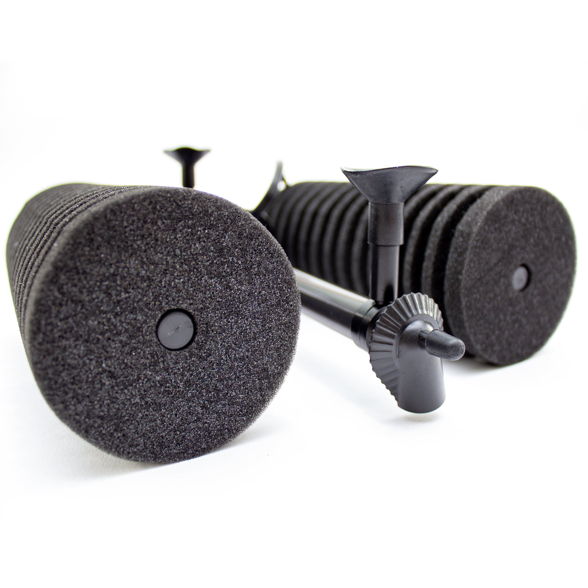 Penn-Plax Cascade Powered Nano Sponge Aquarium Filter – Black - 3"