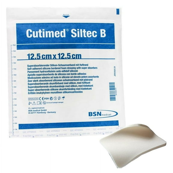 Cutimed Siltec B 5" X 5" Part No. 7328401 (10/box)