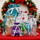 thumbnail image 4 of Juego de bolsas de regalo navideñas con cordón | Aluminio CPP de doble capa | Bolsas reutilizables termoselladas para envolver regalos navideños | Diseños navideños | Cierre seguro para regalos, 4 of 6