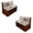 Cat Daisy, variant on ZUXONGSY Horse Daisy Pattern RV Dinette Cushion Covers Set of 4, Breathable Camper Cushion Slipcover Replacement Non-Slip Furniture Protector for RV Camper Car Bench