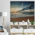thumbnail image 3 of Design Art - Lever du Soleil et des Vagues Incandescentes dans l'Océan, 3 of 5