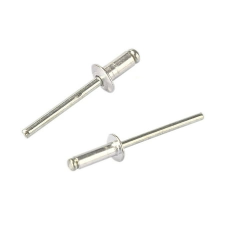 

100pcs Durable 3.2mm 4mm 5mm Rivets Aluminium Mushroon Head Screws Mandrel Rivets Blind Pop Rivets M5X10MM